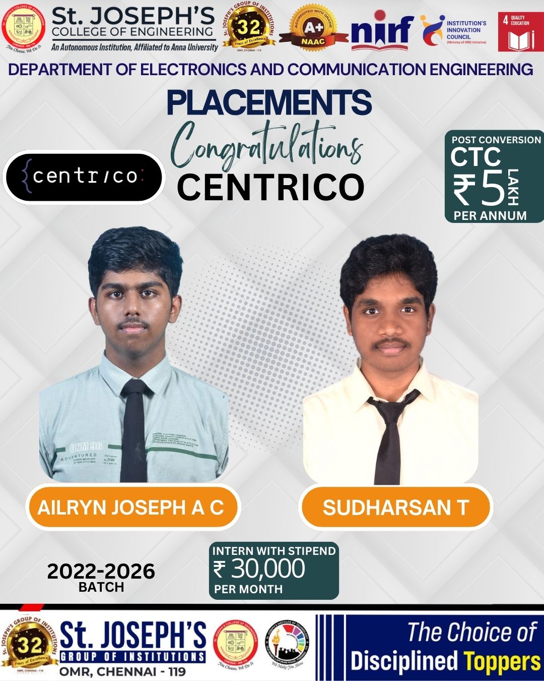 Placement Event 3